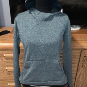 Nike green/Gray Long Sleeve fleece lined Hoodie